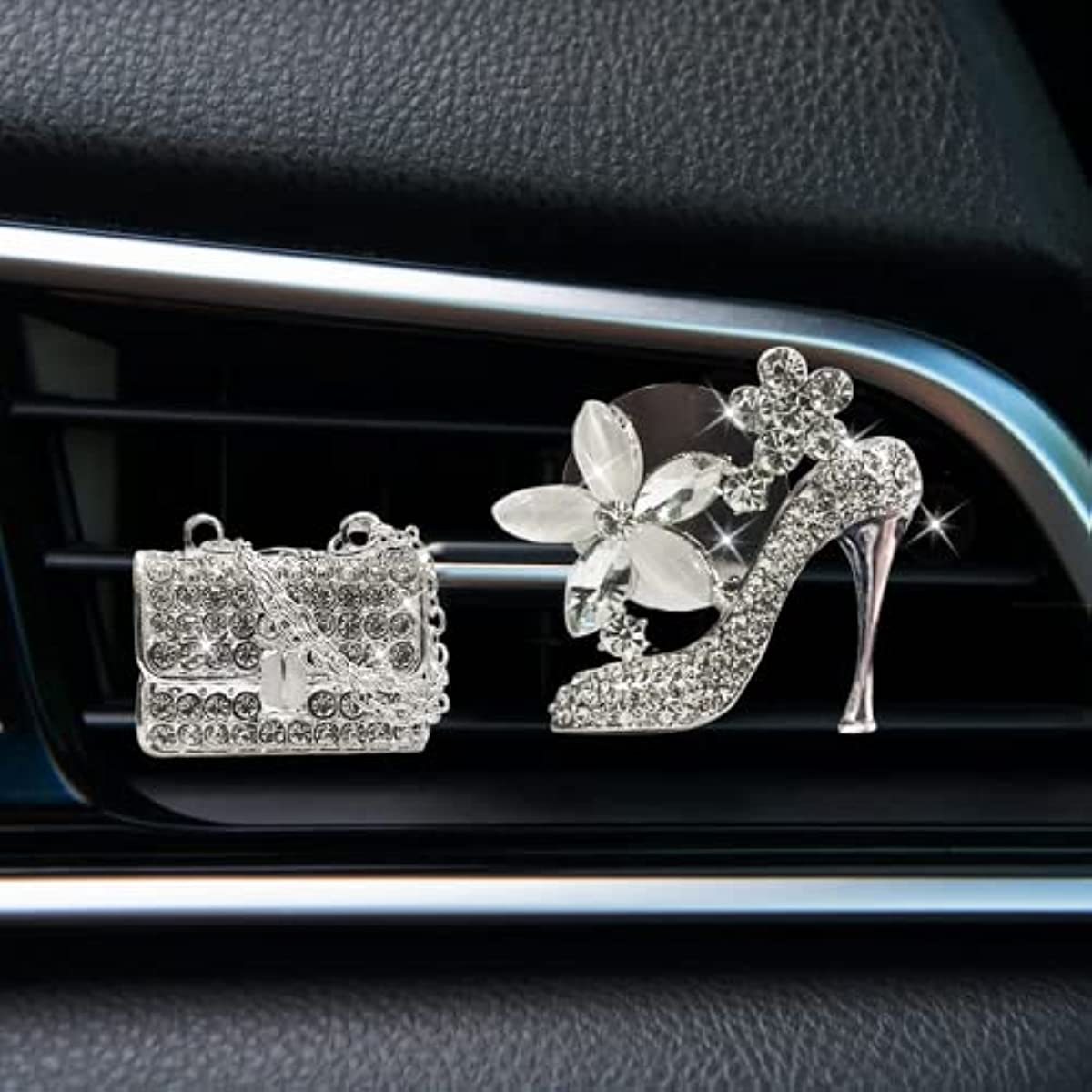 2Pcs Bling High Heel Bag Car A - Women Bags Outlet review and price