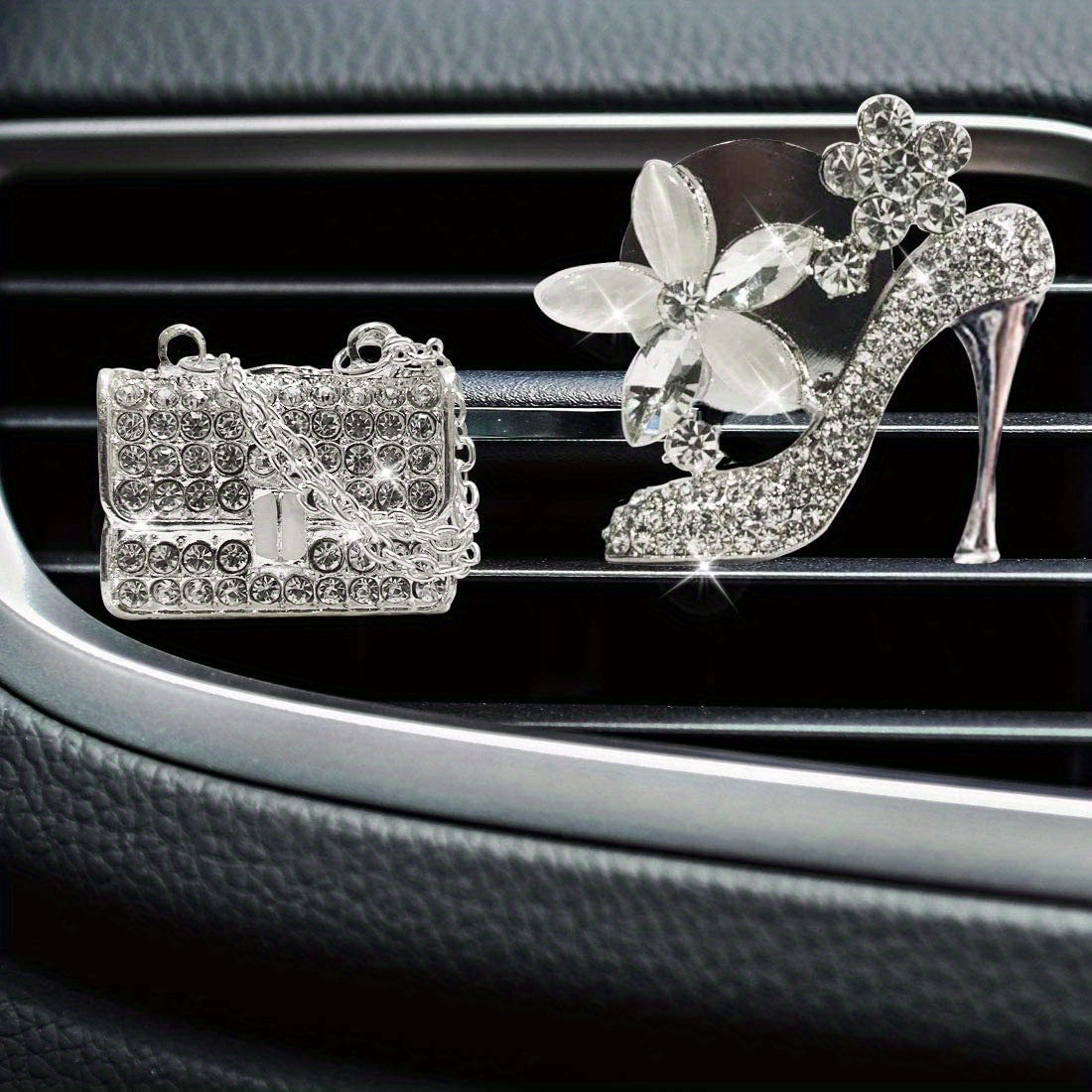 2Pcs Bling High Heel Bag Car A - Women Bags Outlet review and price