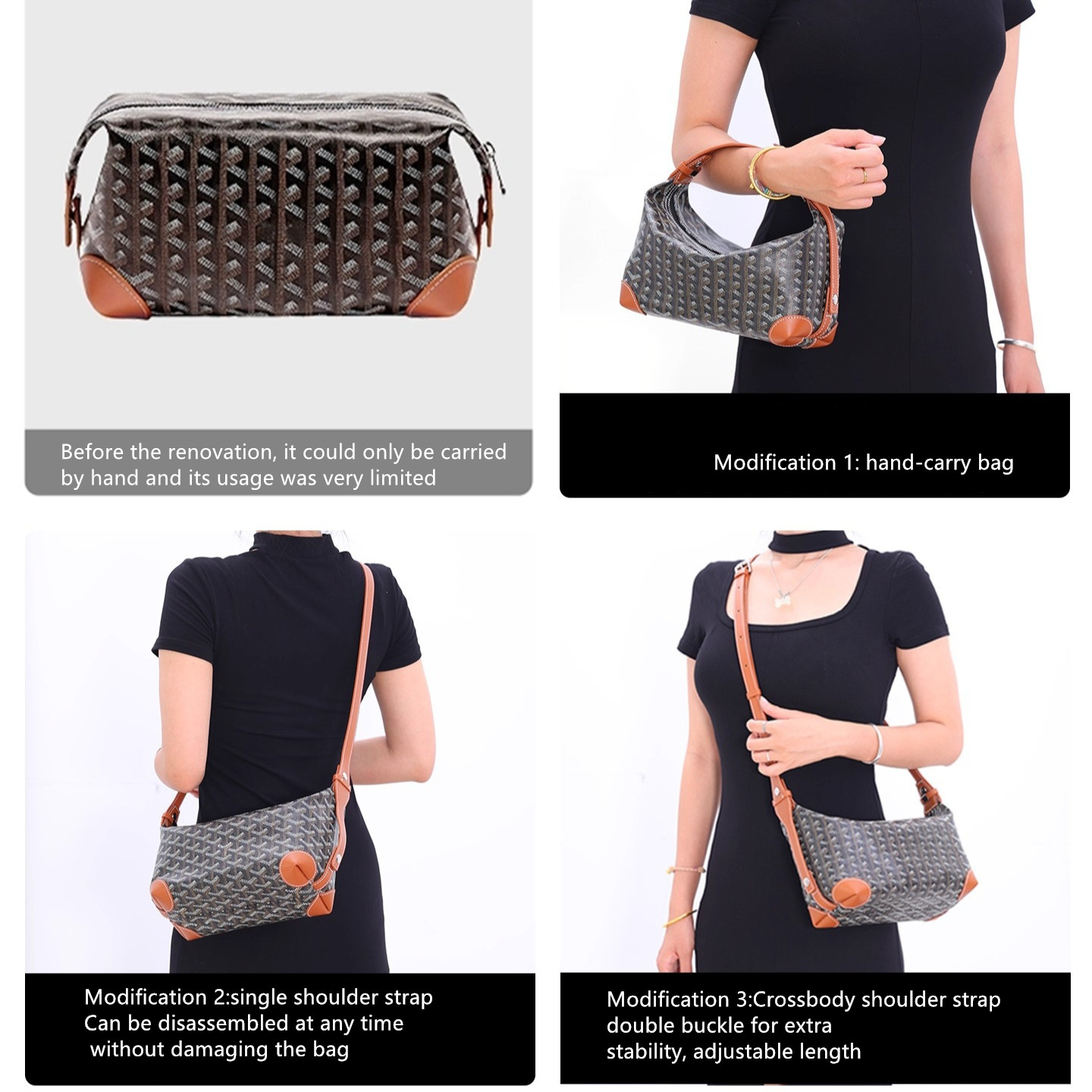 Crossbody Shoulder Strap for G - Women Bags Goyard review and price