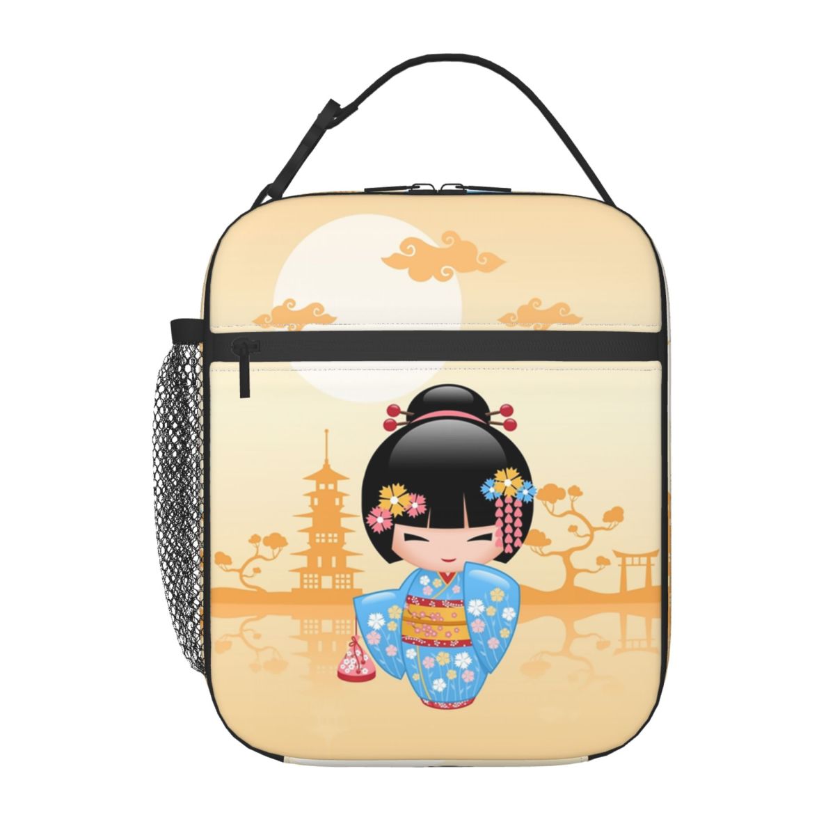 Japanese Maiko Kokeshi Doll In - Women Bags Vector review and price