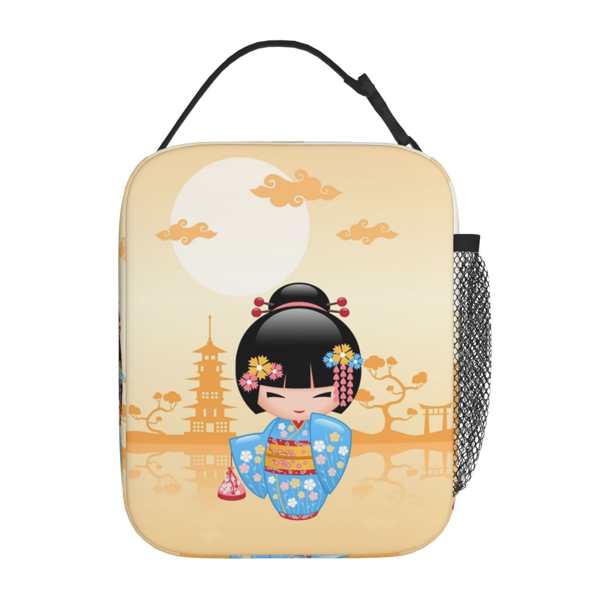 Japanese Maiko Kokeshi Doll In - Women Bags Vector review and price