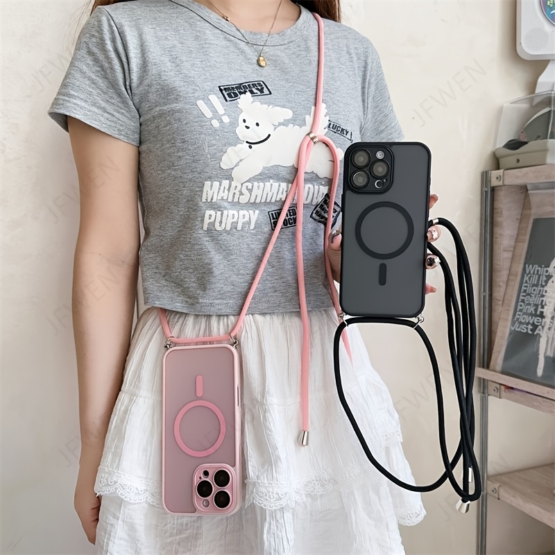 Luxury Frosted Magnetic Crossb - Phone Bag Crossbody review and price