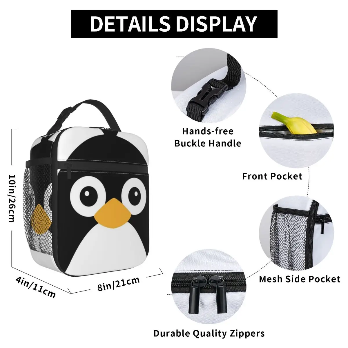 Cute Vector Penguin Insulated  - Women Bags Vector review and price
