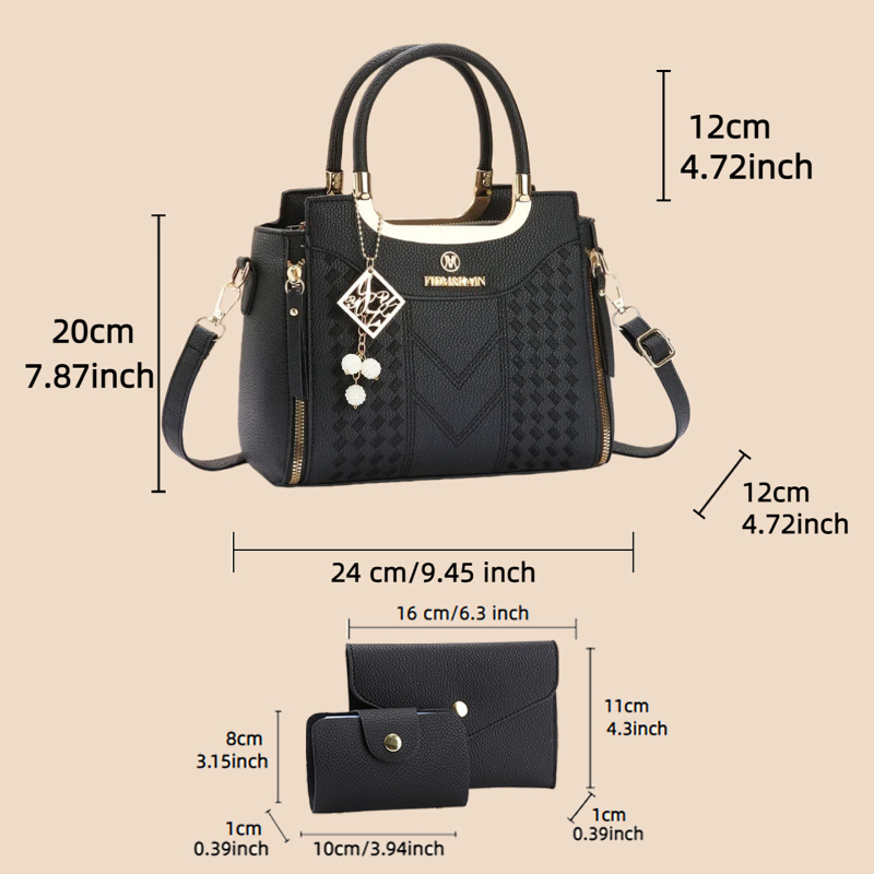 3-piece handbag set made of ly - Women Bags Dkny review and price