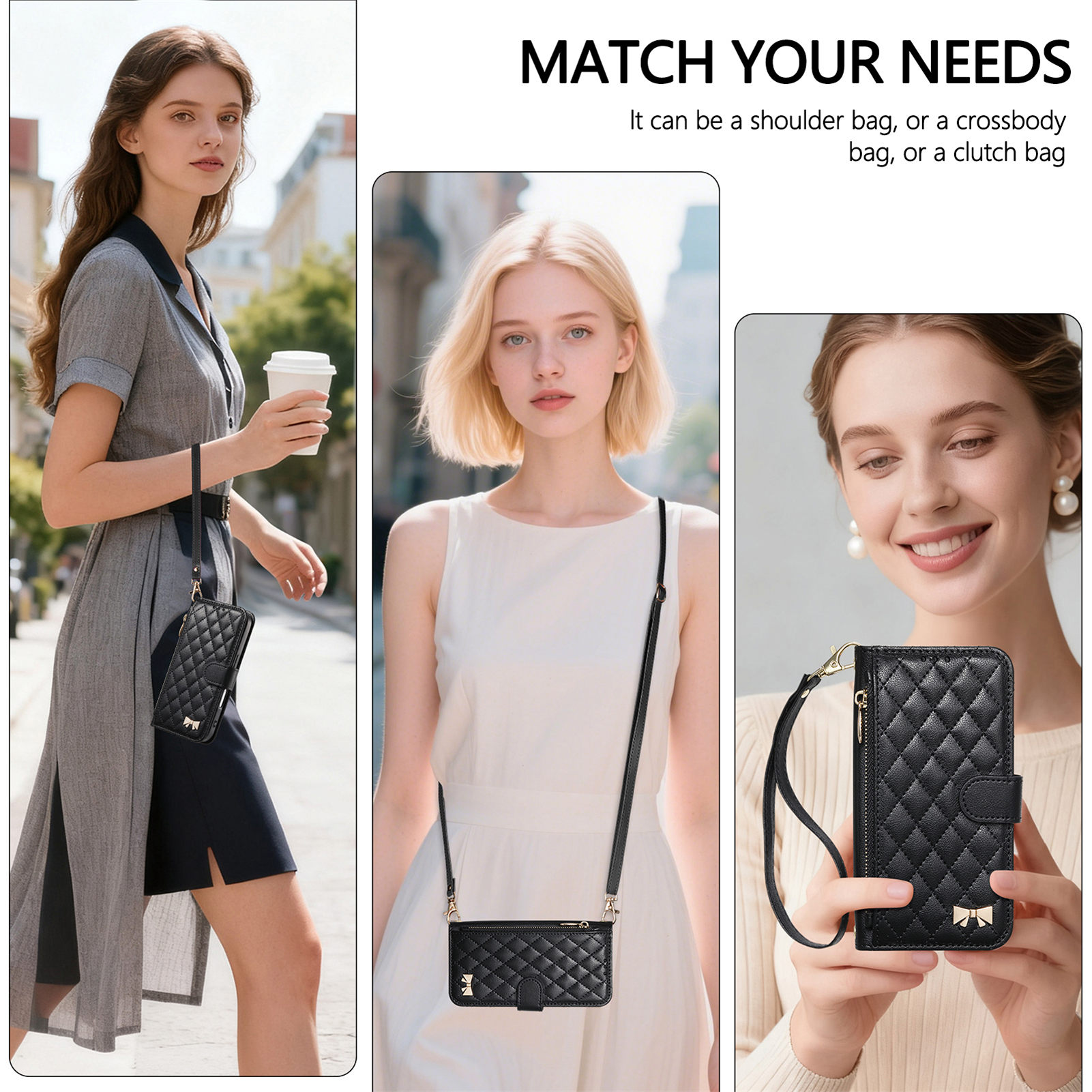 PU Leather Zipper Crossbody Wr - Phone Bag Crossbody review and price