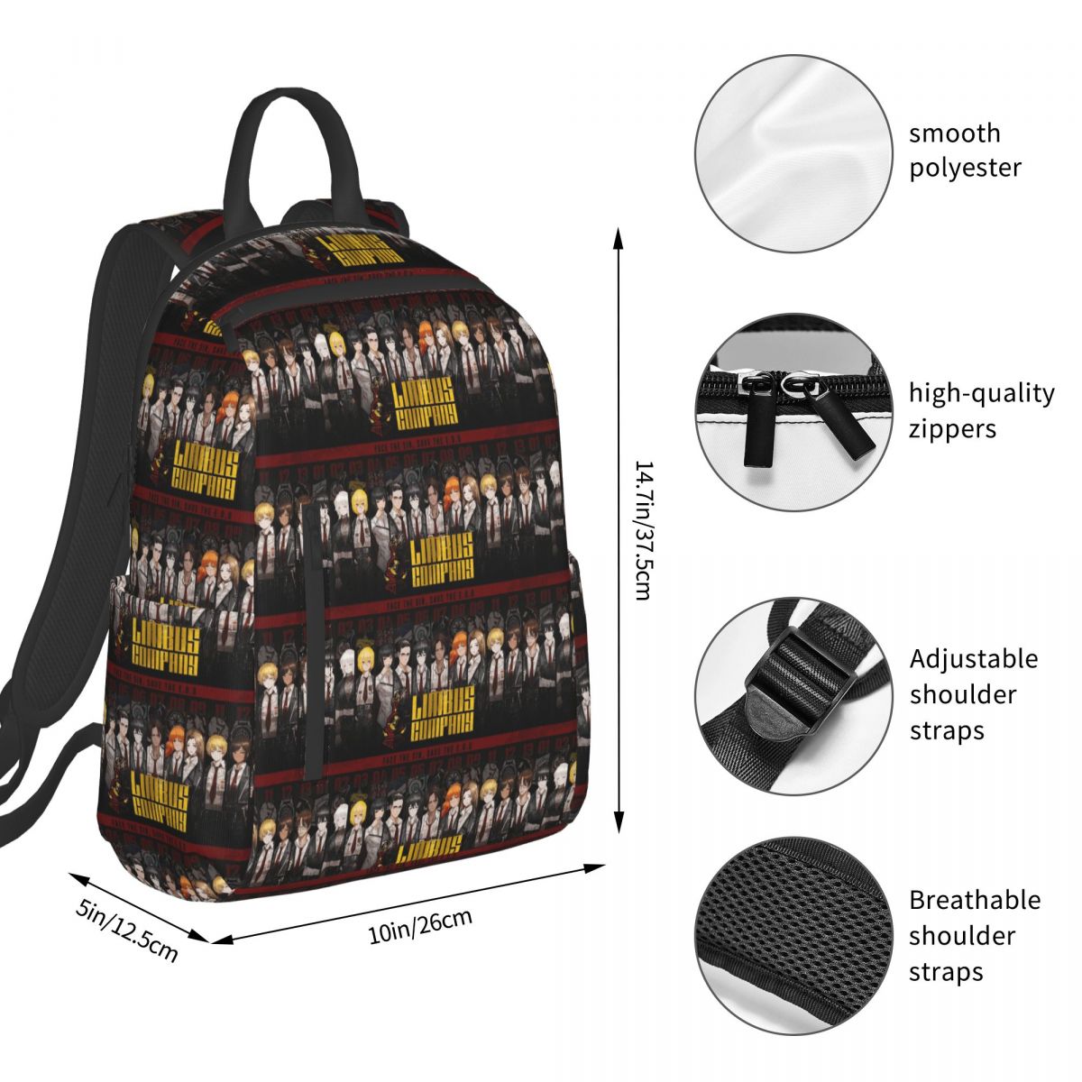 Limbus Company Backpack Studen - Women Bags Company review and price