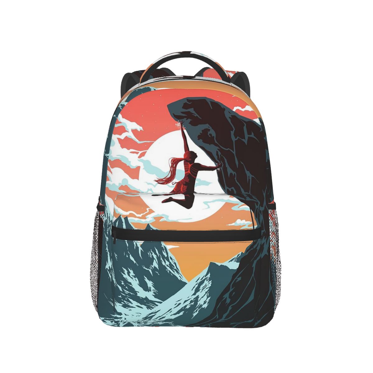 Climbing Girl Vector Art Backp - Women Bags Vector review and price