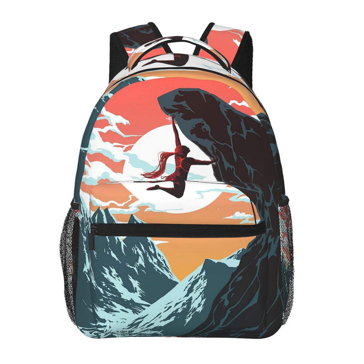 Climbing Girl Vector Art Backp - Women Bags Vector review and price