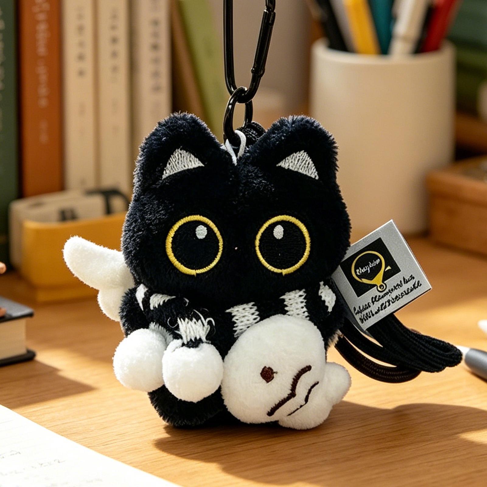 Black Cat Plush Shape Bag Char - Women Bags Louis Vuitton review and price