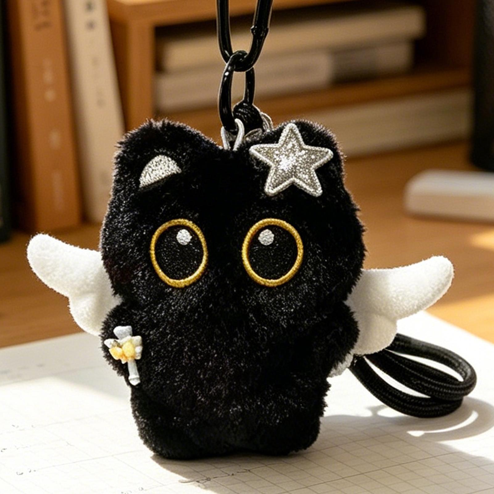 Black Cat Plush Shape Bag Char - Women Bags Louis Vuitton review and price