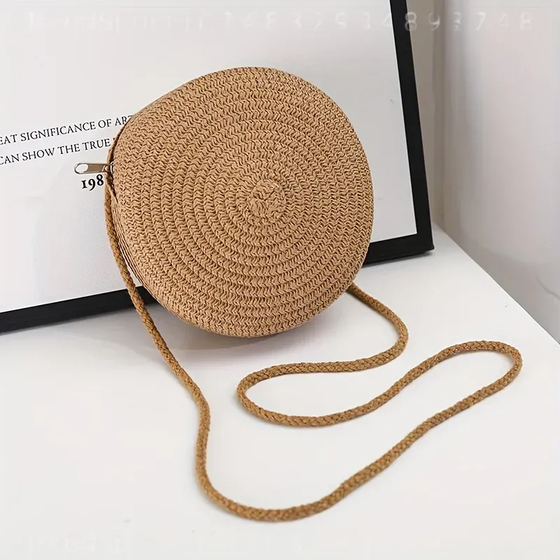 Round Woven Rattan Crossbody B - Women Bags Purses review and price