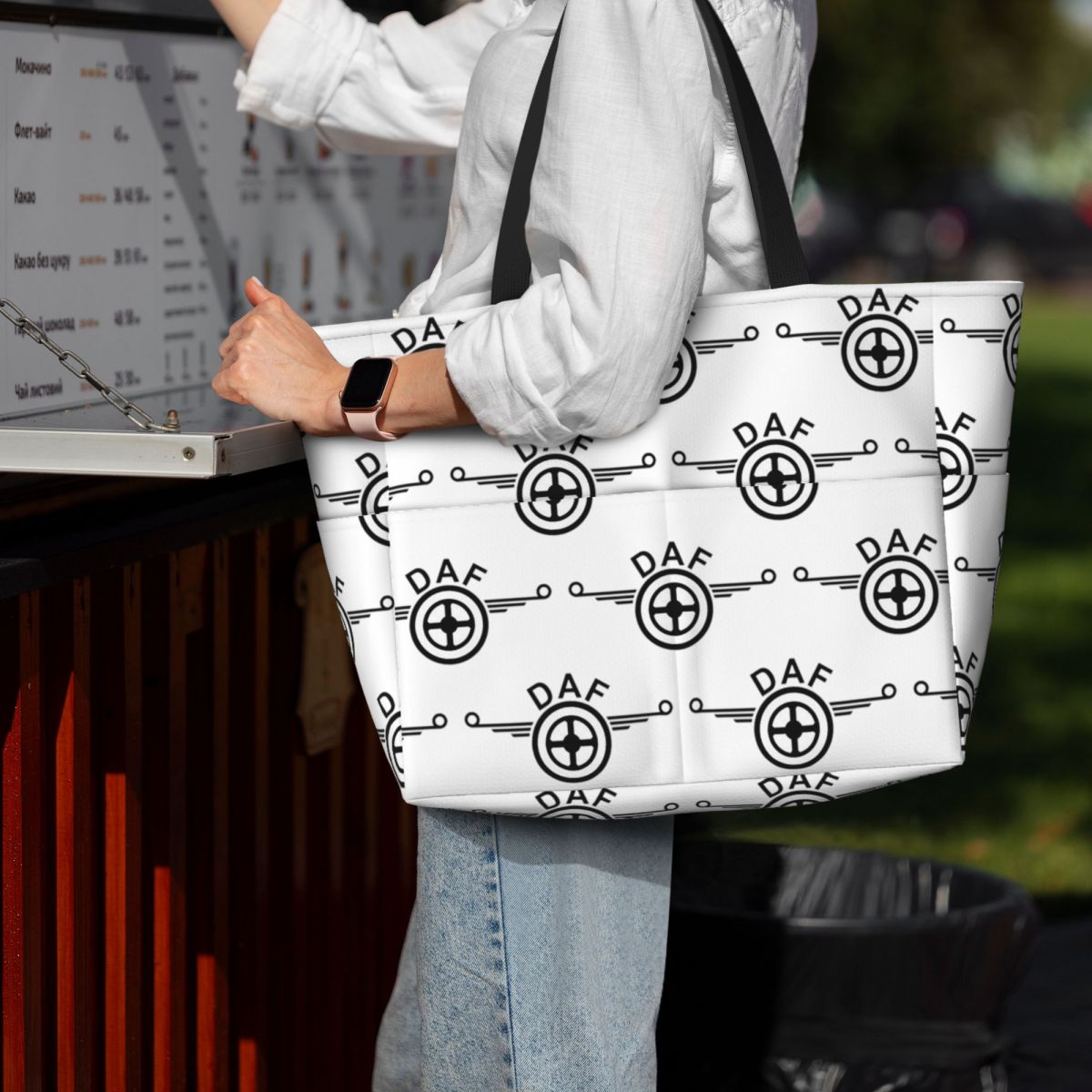 Daf Truck Logo Vector Design B - Women Bags Vector review and price